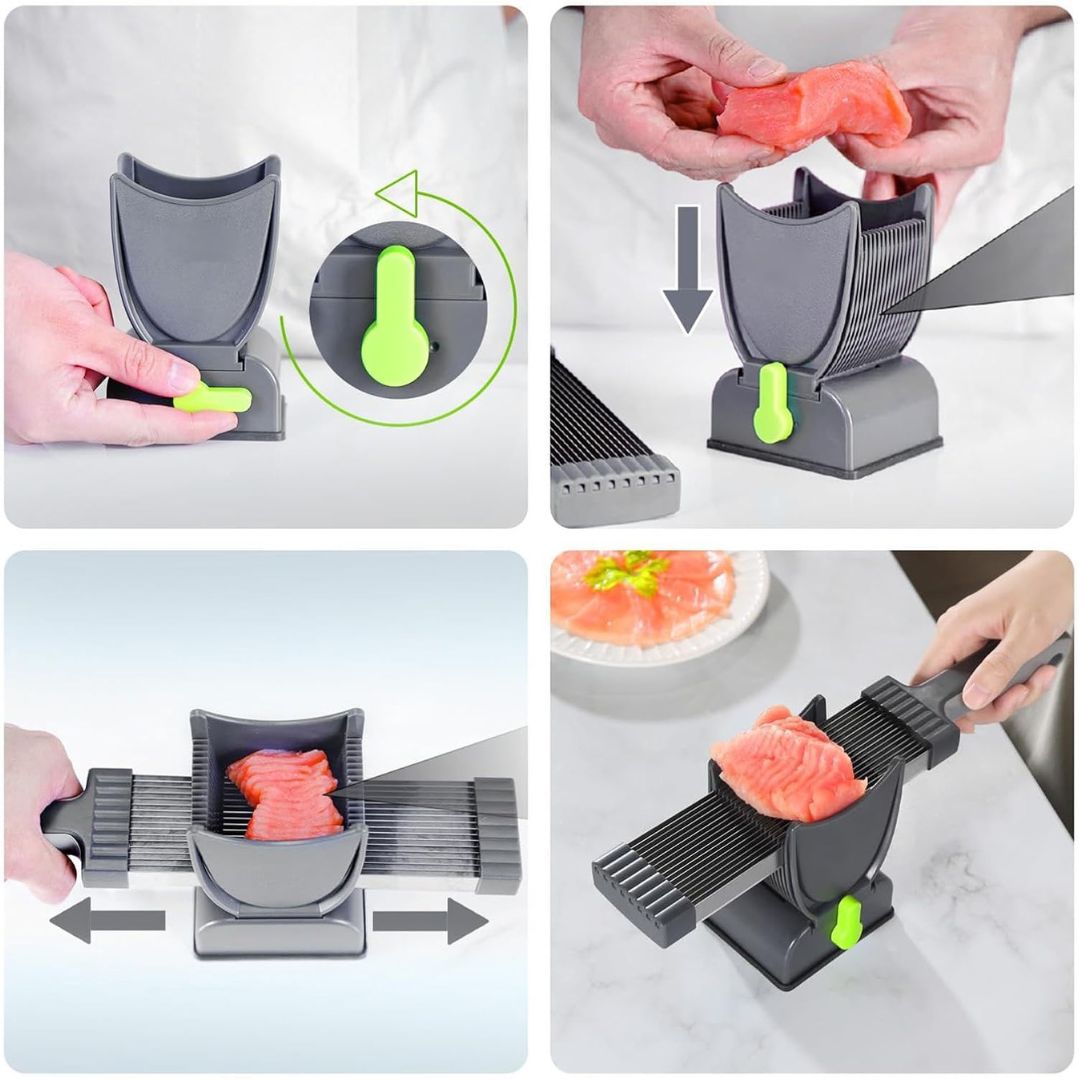 Stainless steel fresh raw meat cutter
