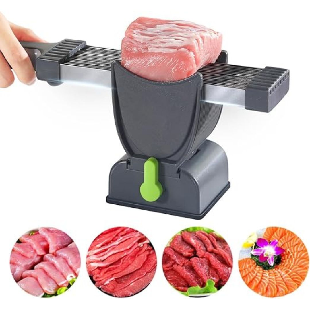 Stainless steel fresh raw meat cutter
