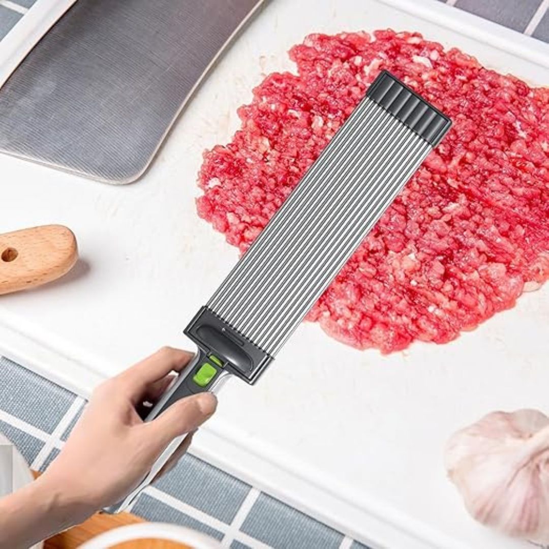 Stainless steel fresh raw meat cutter