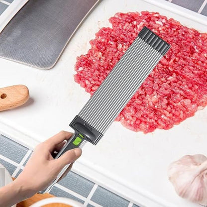Stainless steel fresh raw meat cutter