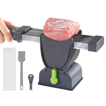 Stainless steel fresh raw meat cutter